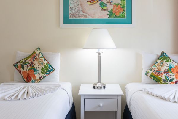 Second bedroom with double bed